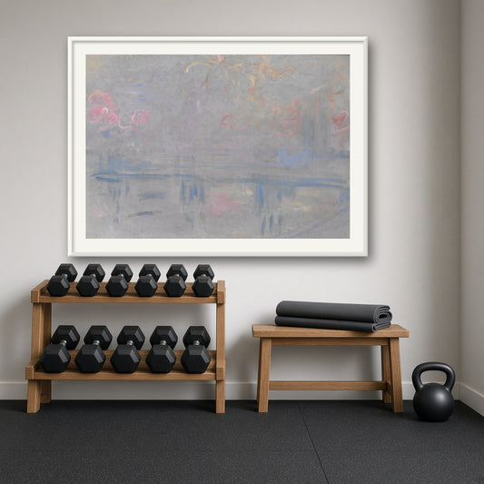 Charing Cross Bridge by Claude Monet — room mockup