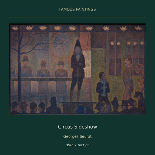 Circus Sideshow by Georges Seurat — cover