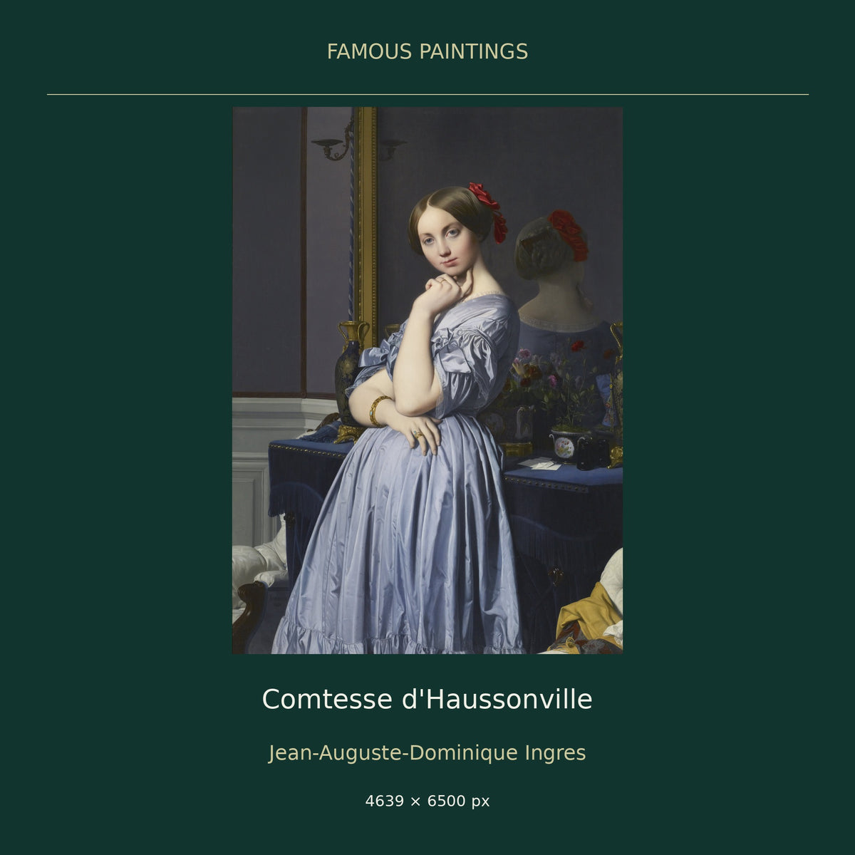 Comtesse d'Haussonville by Jean-Auguste-Dominique Ingres — cover