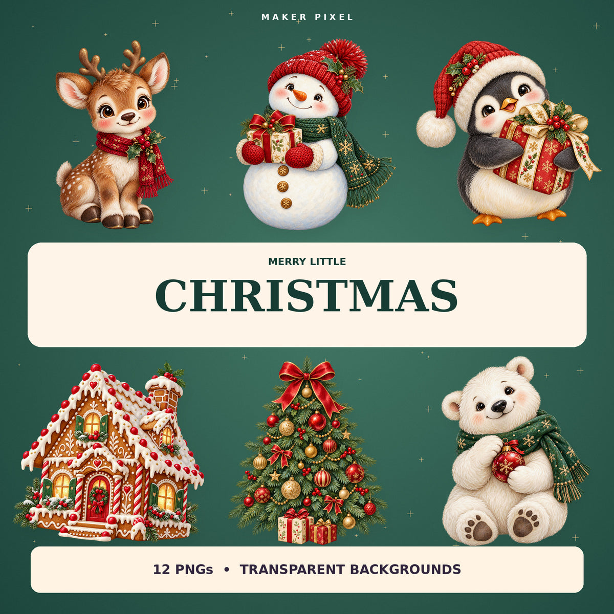 Cozy Christmas Friends – cover artwork