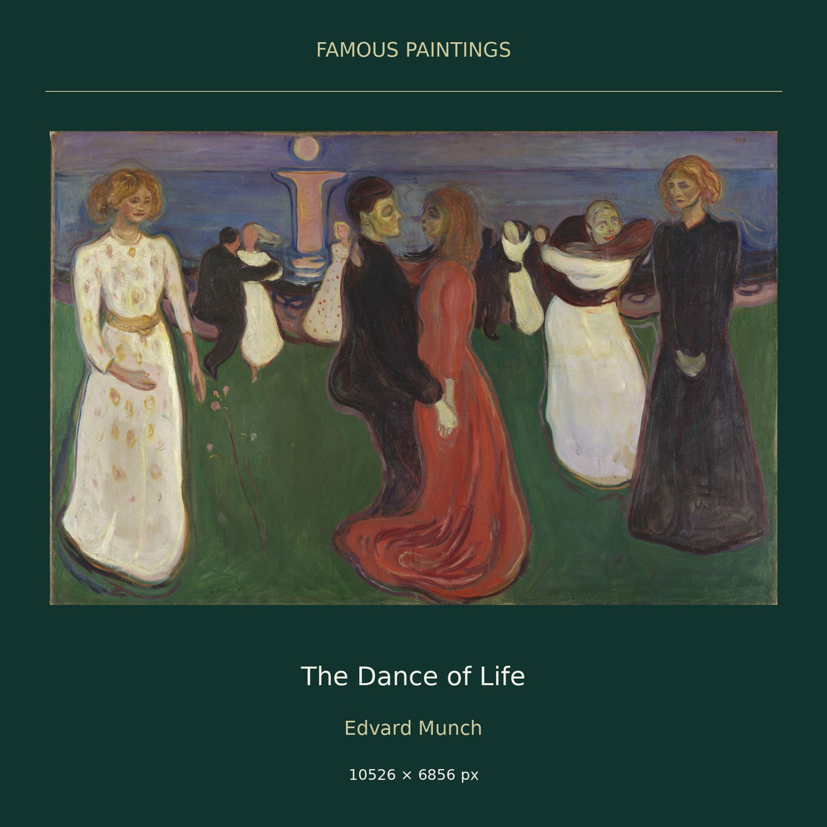 The Dance of Life by Edvard Munch — cover