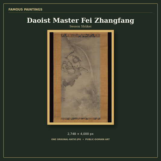 Daoist Master Fei Zhangfang by Sesson Shūkei, cover preview