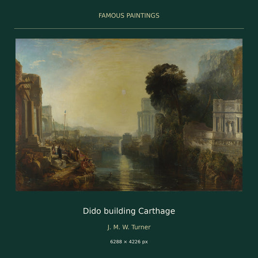 Dido building Carthage by J. M. W. Turner — cover