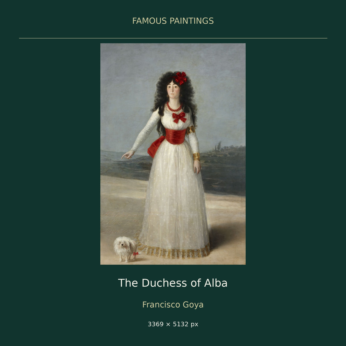 The Duchess of Alba by Francisco Goya — cover