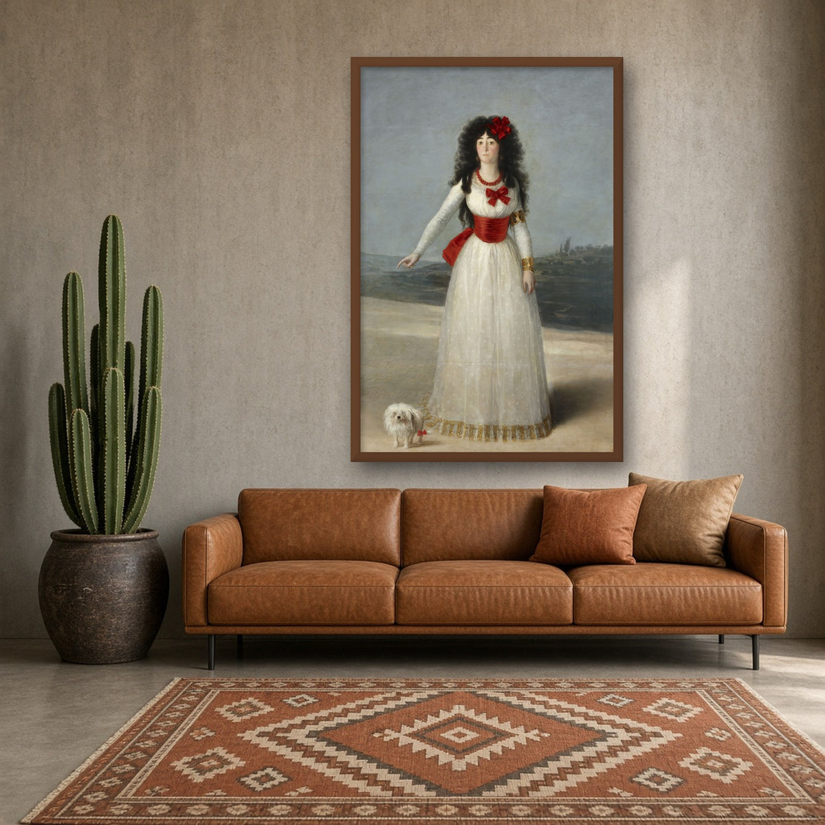 The Duchess of Alba by Francisco Goya — room mockup