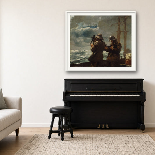 Eight Bells by Winslow Homer — room mockup