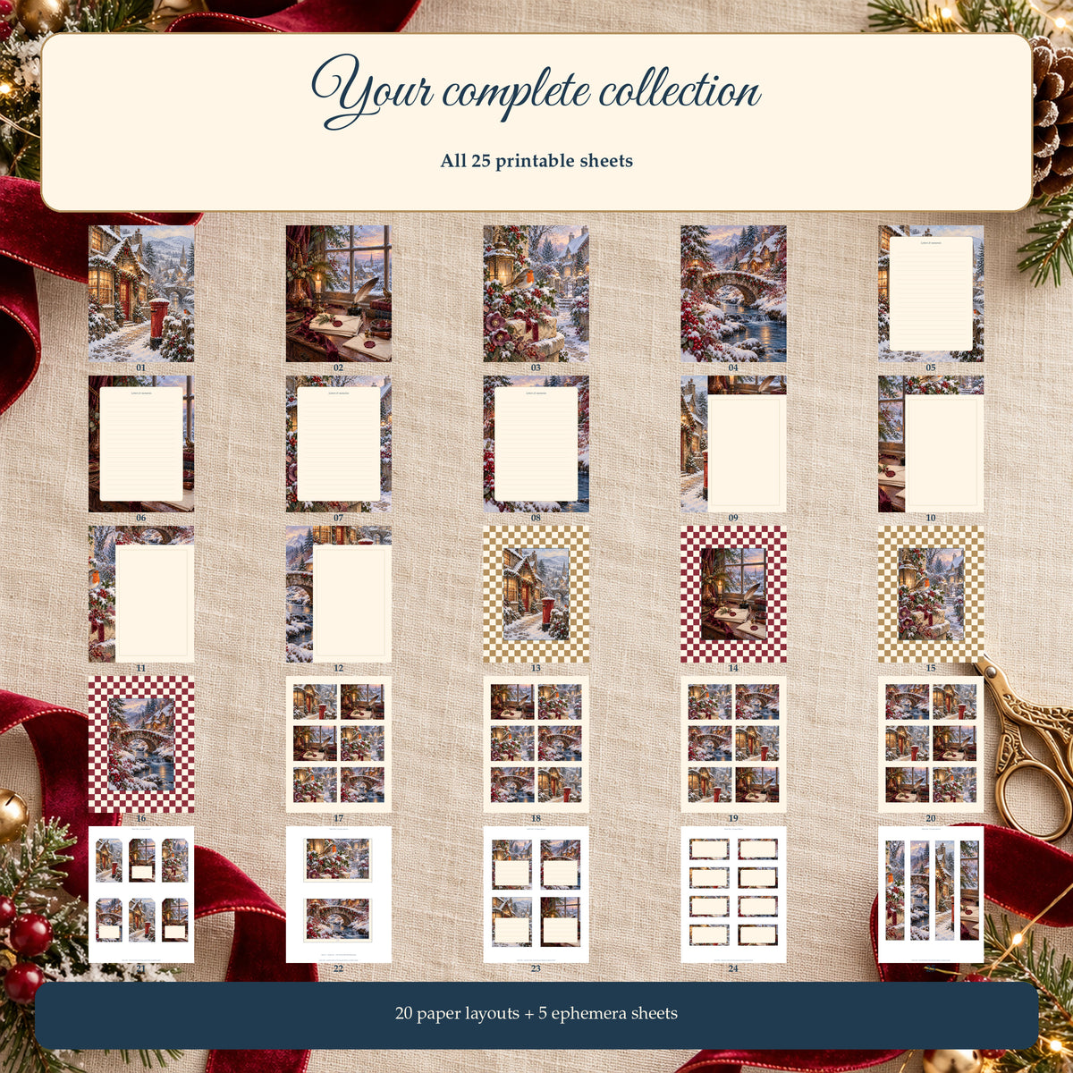 Winter Post - Exact Contents