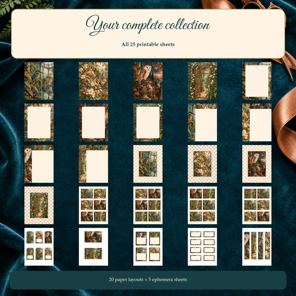 Copper Aviary — Exact Contents