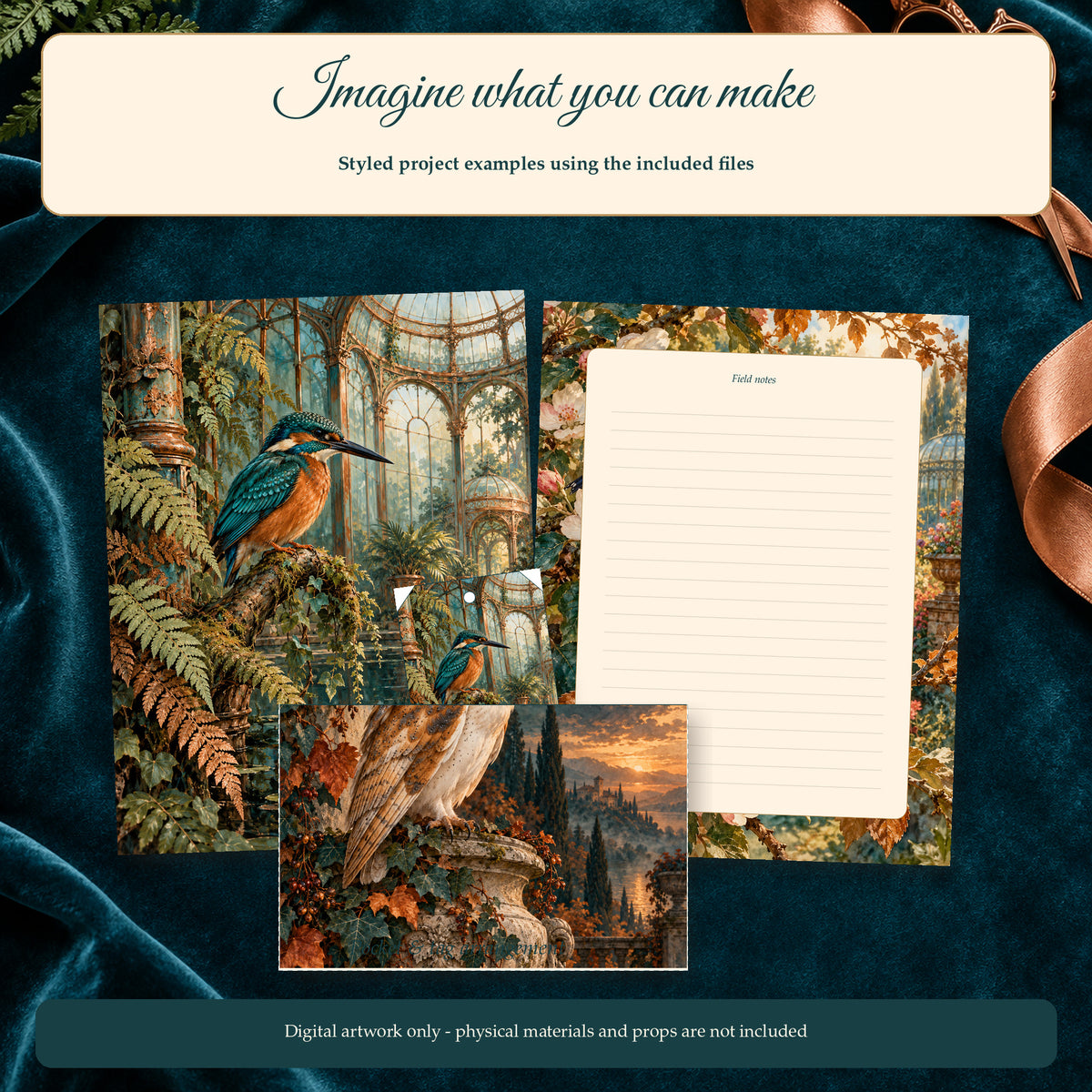 Copper Aviary — Project Mockup