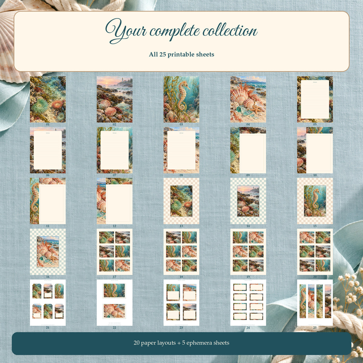 Tidepool Treasury — Exact Contents