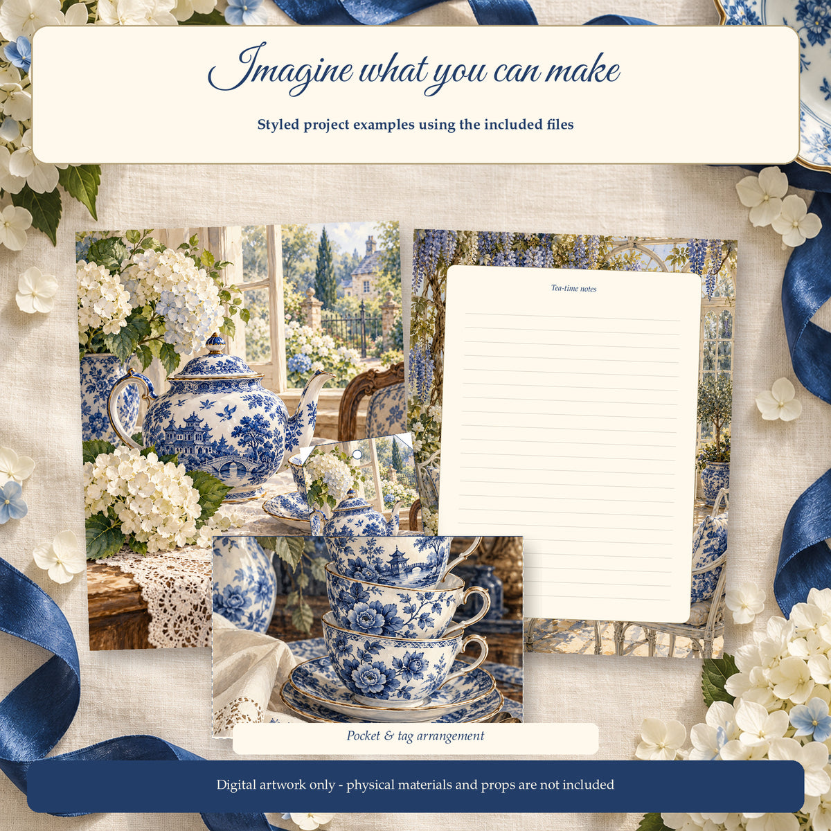 Blue Willow Tea — Project Mockup