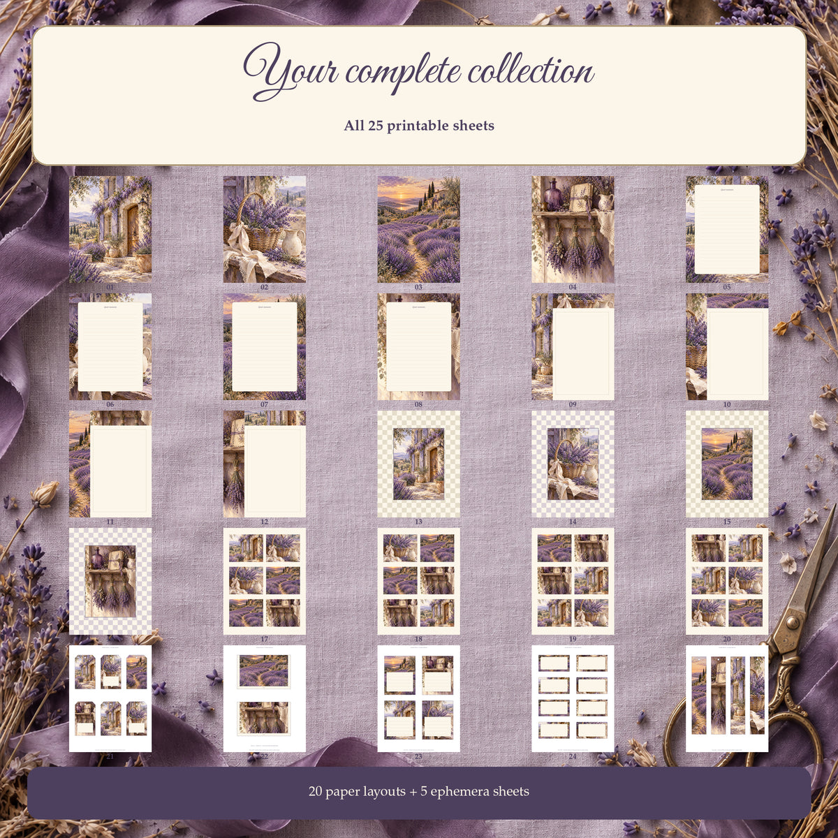 Lavender Reverie — Exact Contents
