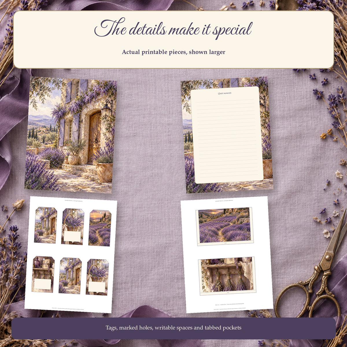 Lavender Reverie — Close Up Previews