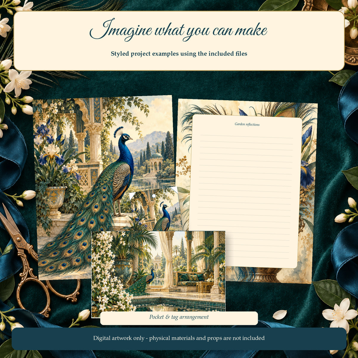 Peacock Pavilion — Project Mockup