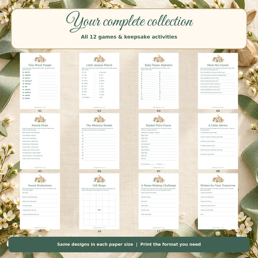 Little Sprout Party - complete included design inventory