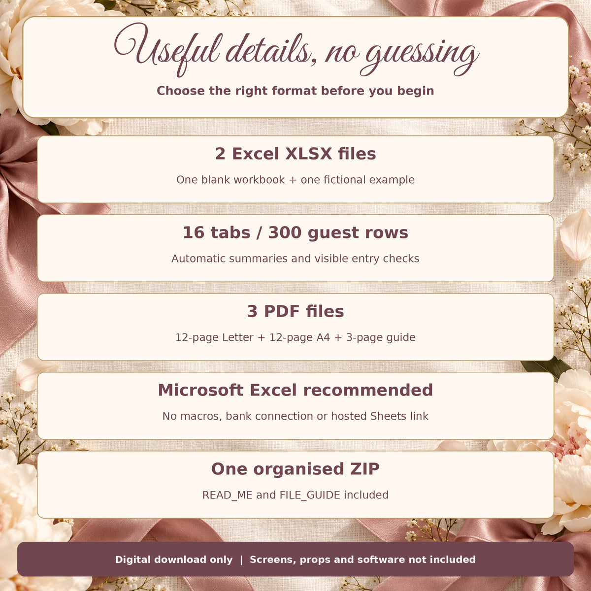 Ever After Atelier - file specifications