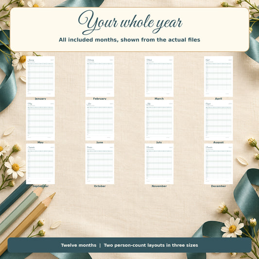 Family Days 2027 — all included months