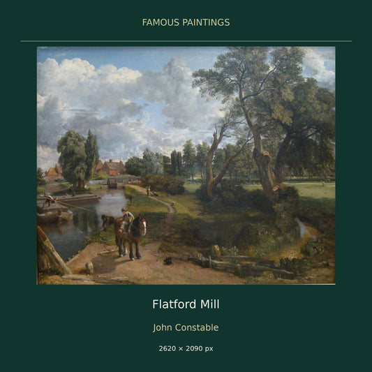 Flatford Mill by John Constable — cover
