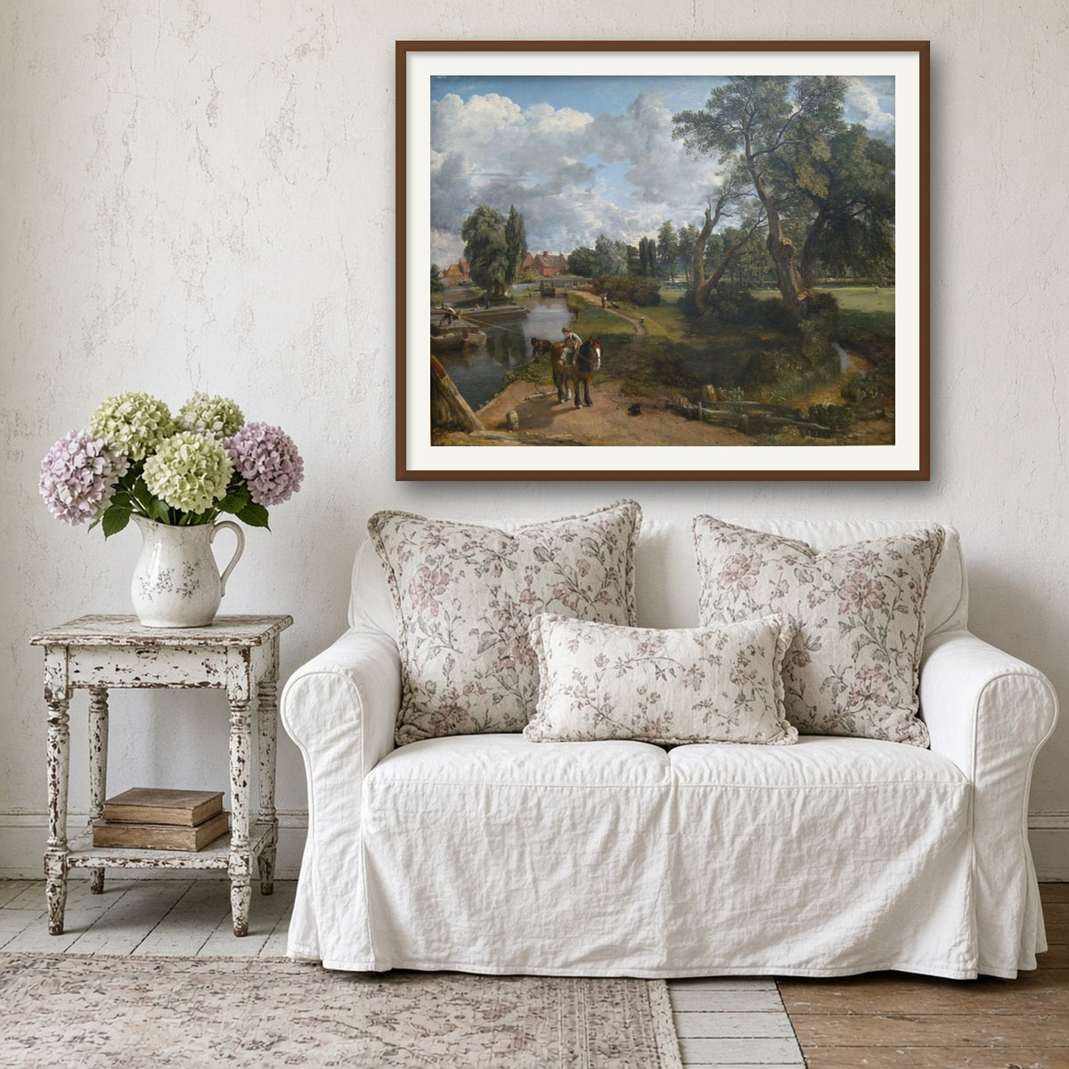 Flatford Mill by John Constable — room mockup