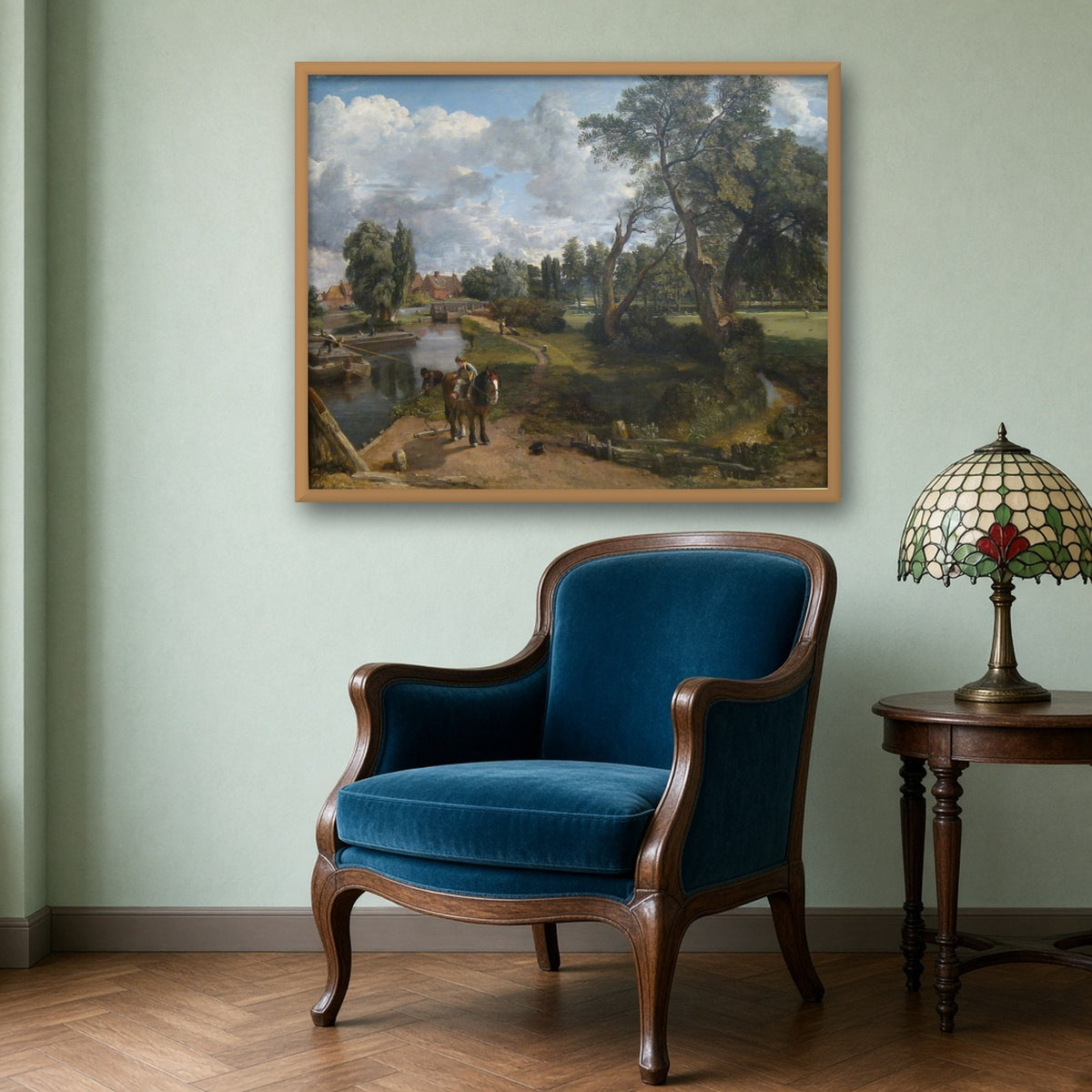 Flatford Mill by John Constable — framed art preview