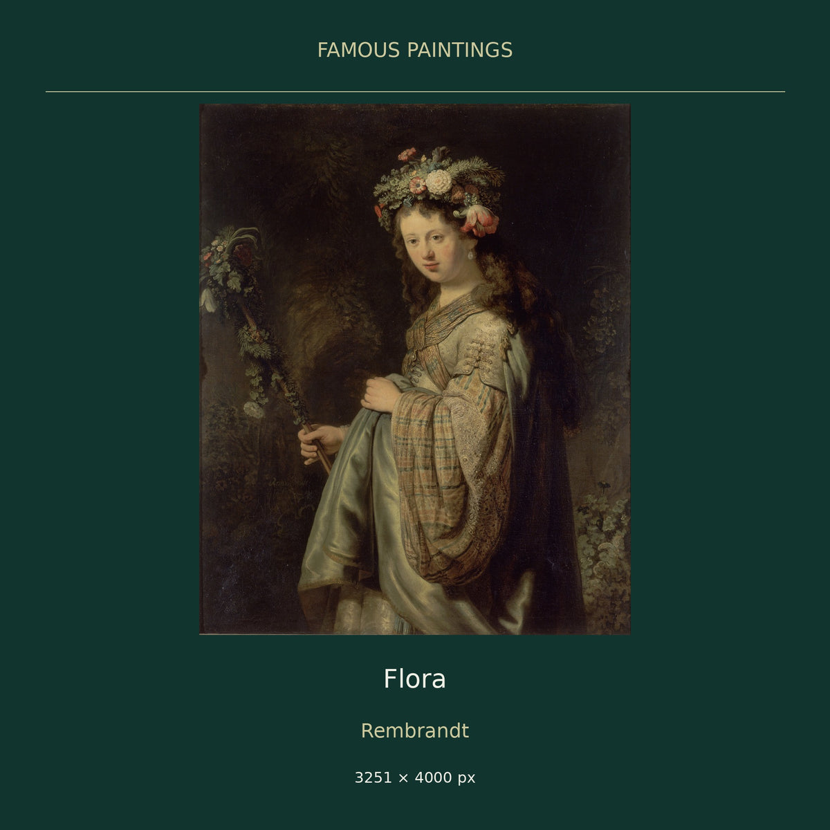Flora by Rembrandt — cover