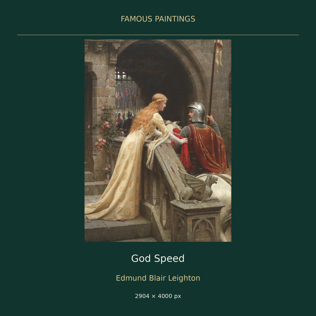 God Speed by Edmund Blair Leighton — cover