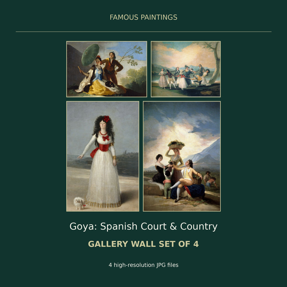 Goya Gallery Wall Set of 4 — cover