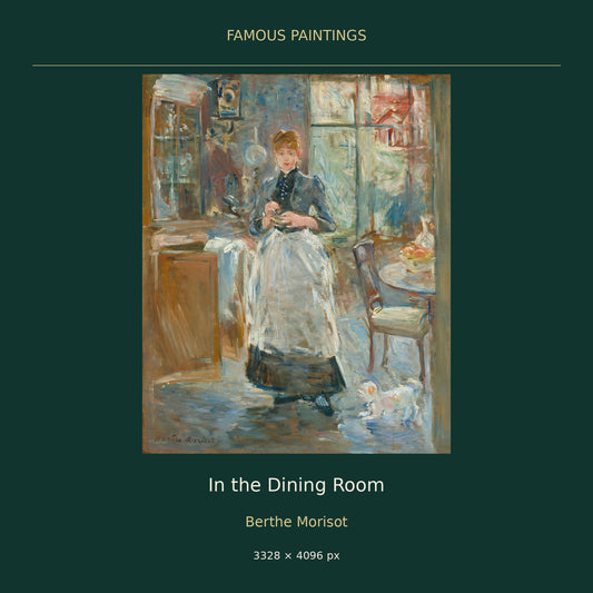 In the Dining Room by Berthe Morisot — cover