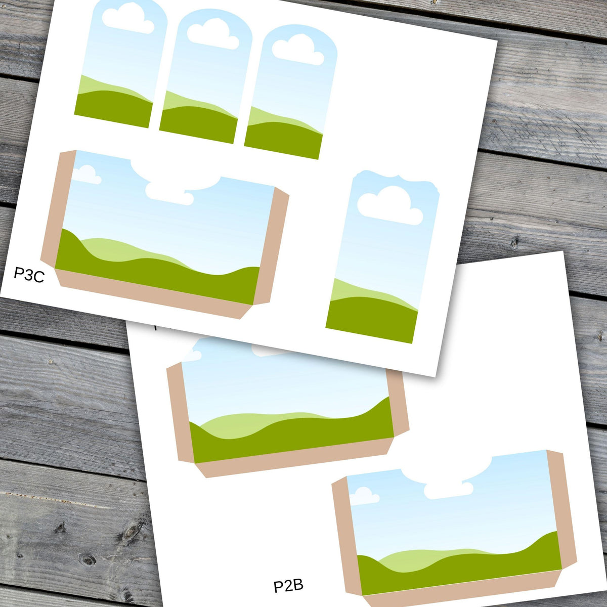 Folio 8 Canva Template – 5" x 7" Junk Journal Folio Kit with Layered Pockets, Commercial Use