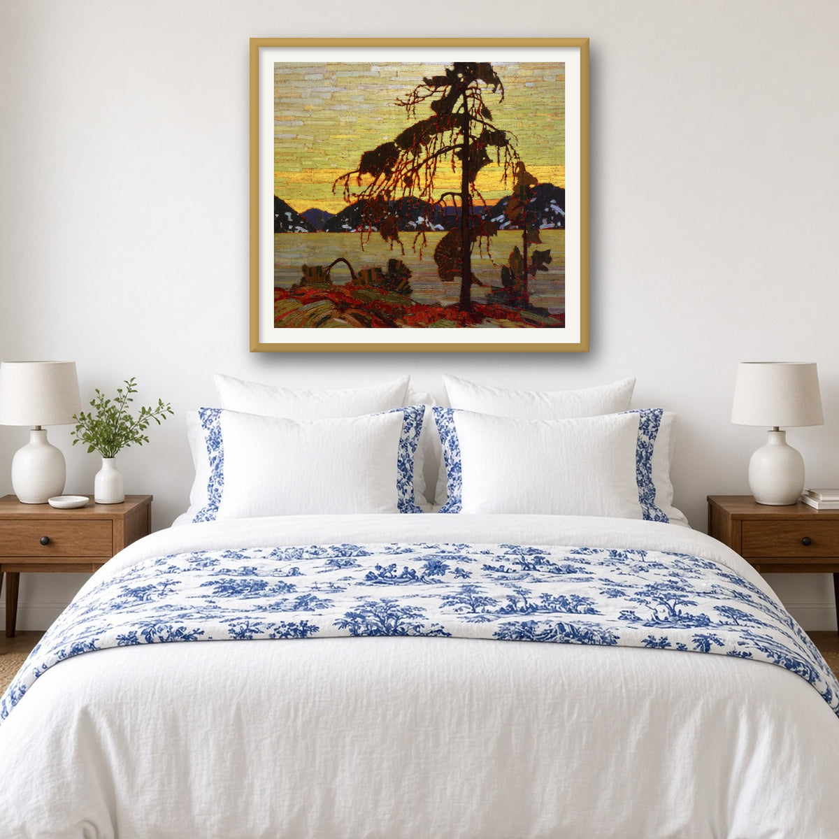 The Jack Pine by Tom Thomson — framed art preview