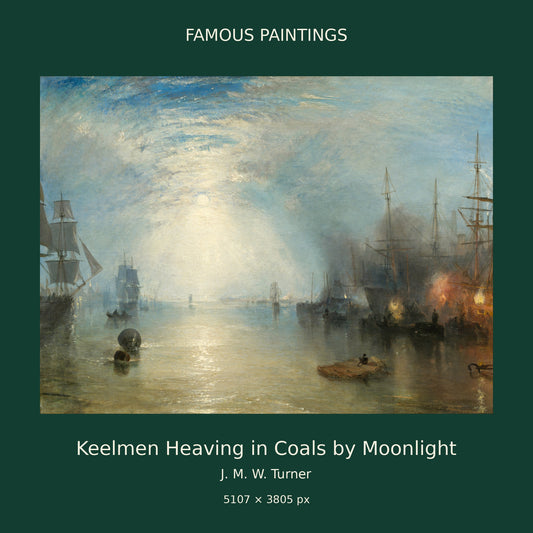 Keelmen Heaving in Coals by Moonlight by J. M. W. Turner — 01 cover