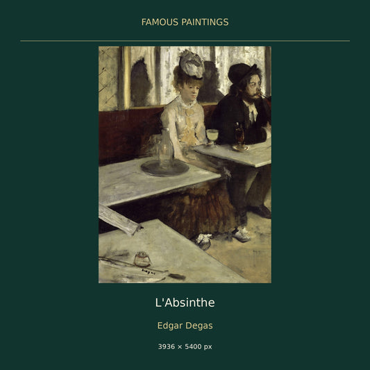 L'Absinthe by Edgar Degas — cover