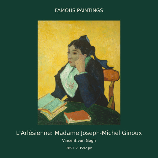 L'Arlésienne: Madame Joseph-Michel Ginoux by Vincent van Gogh — 01 cover