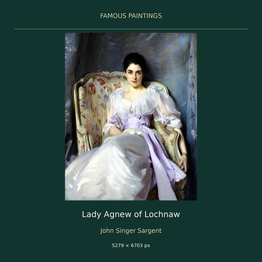 Lady Agnew of Lochnaw by John Singer Sargent — cover