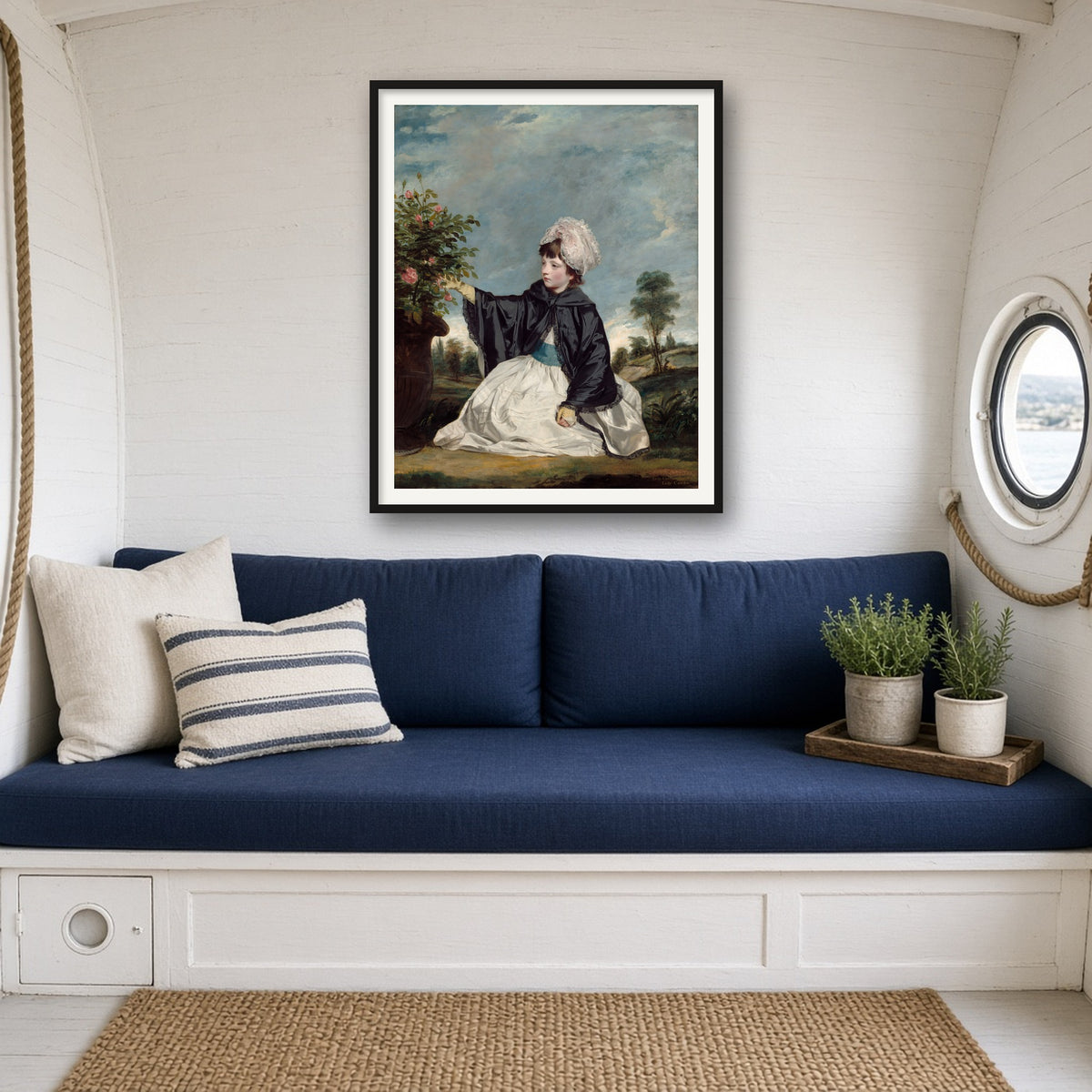 Lady Caroline Howard by Joshua Reynolds — framed art preview