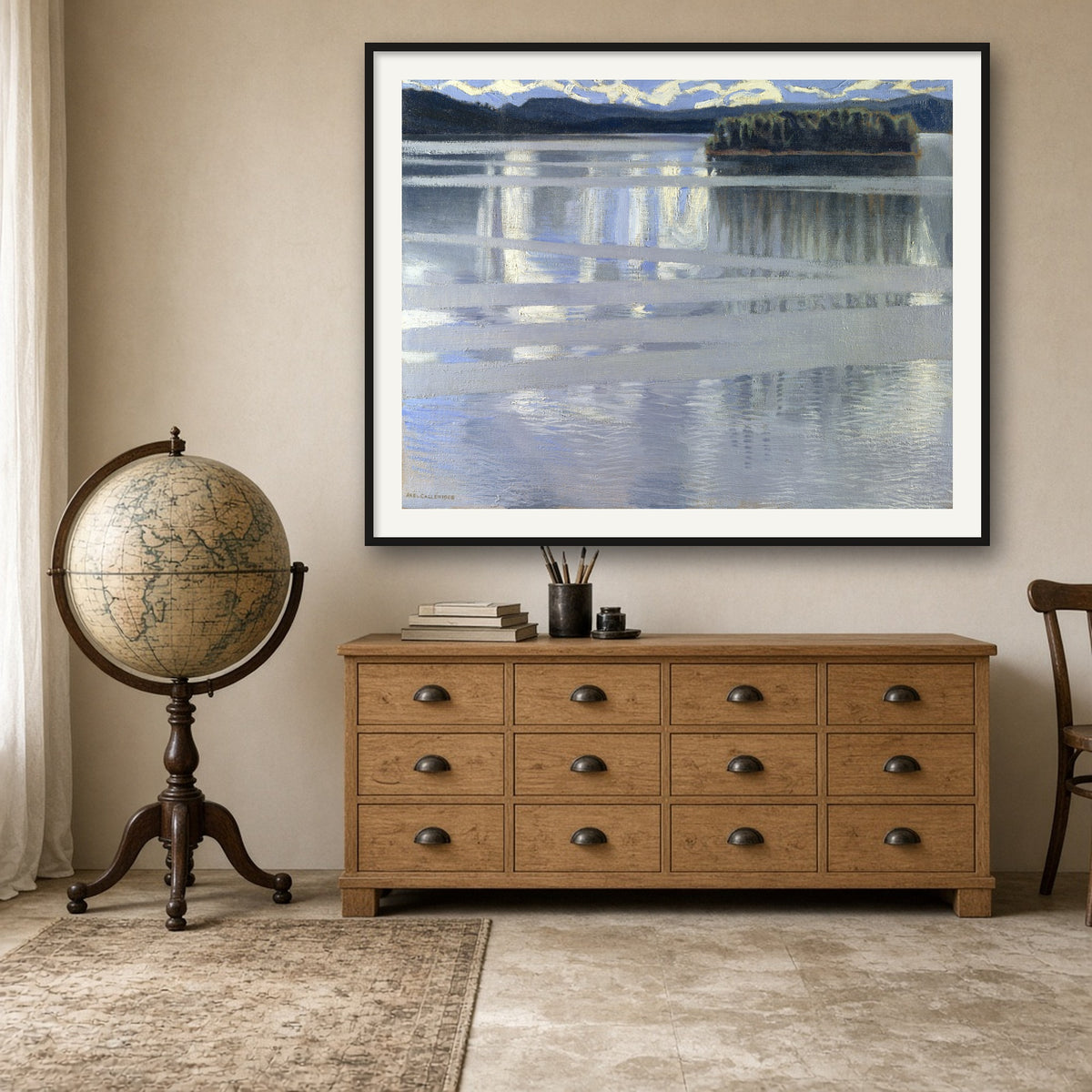 Lake Keitele by Akseli Gallen-Kallela — framed art preview
