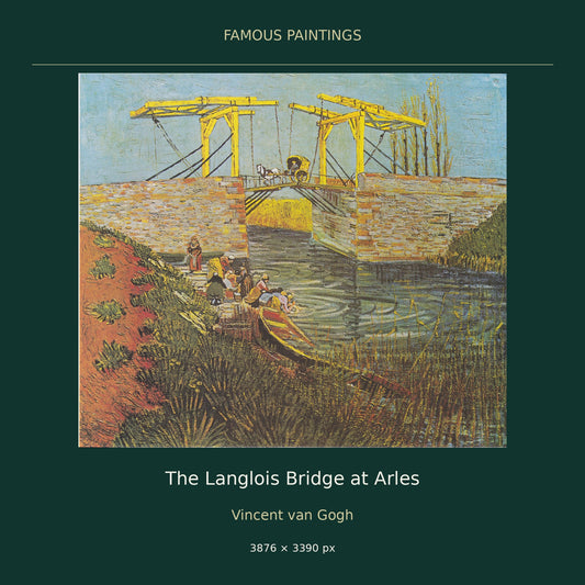 The Langlois Bridge at Arles by Vincent van Gogh — cover