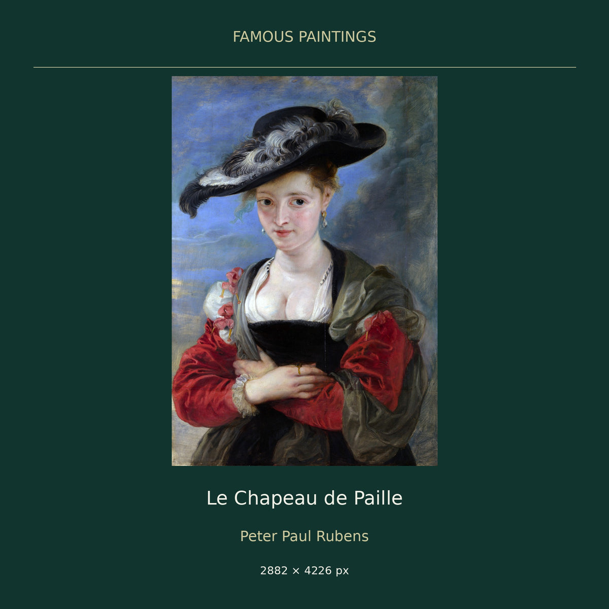 Le Chapeau de Paille by Peter Paul Rubens — cover