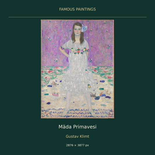 Mäda Primavesi by Gustav Klimt — cover