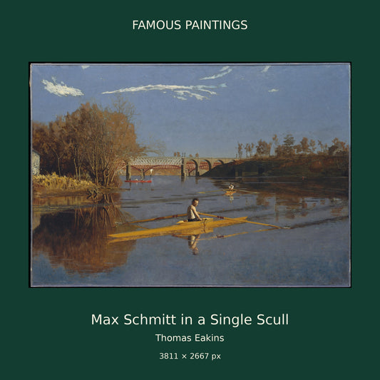 Max Schmitt in a Single Scull by Thomas Eakins — 01 cover
