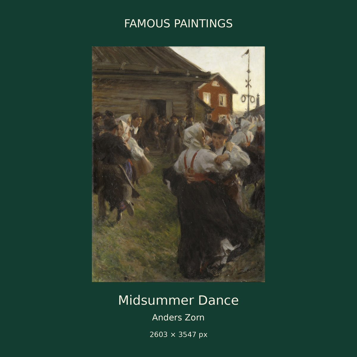 Midsummer Dance by Anders Zorn — 01 cover