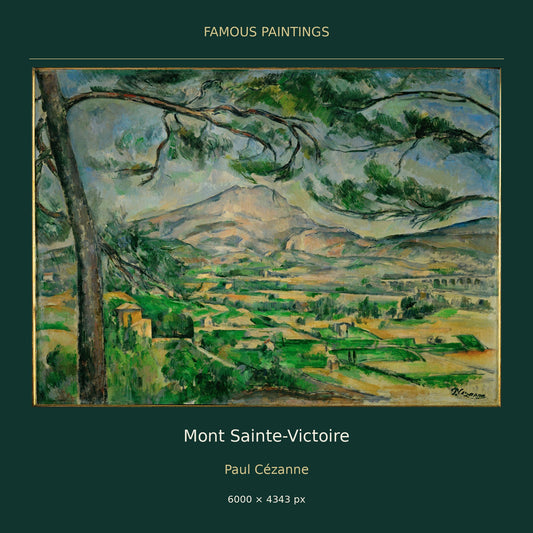 Mont Sainte-Victoire by Paul Cézanne — cover