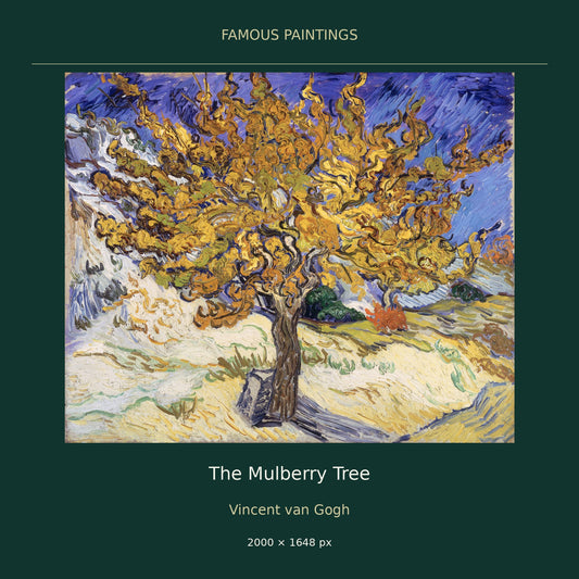 The Mulberry Tree by Vincent van Gogh — cover