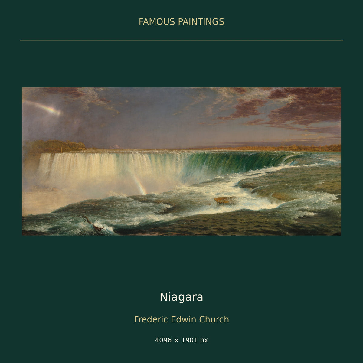Niagara by Frederic Edwin Church — cover