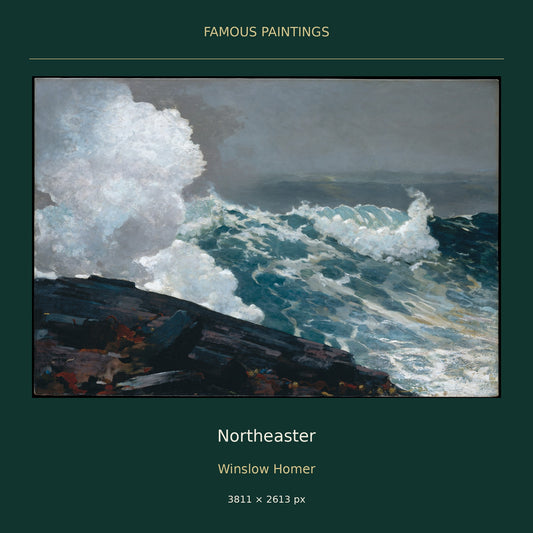 Northeaster by Winslow Homer — cover