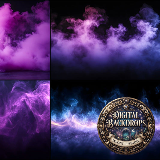 Purple Smoke Backdrop Images