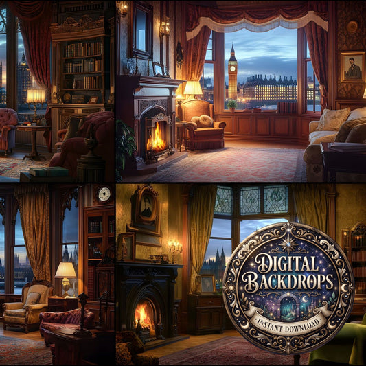 Quaint Victorian Apartment Backdrop Images