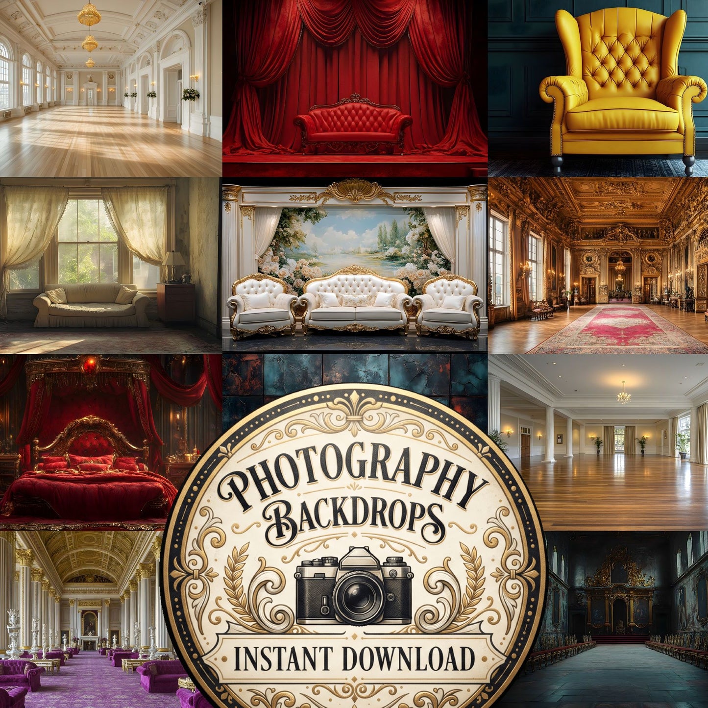 Regal Room Backdrop Images
