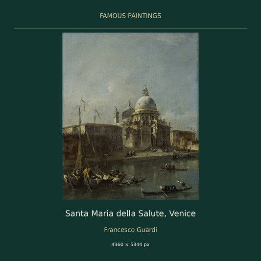 Santa Maria della Salute, Venice by Francesco Guardi — cover