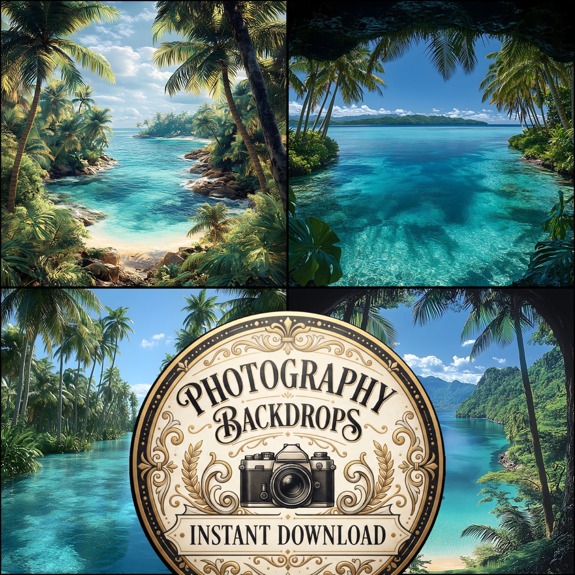 Sapphire Blue Backdrop Images